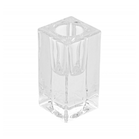 Kvadrat Glas Lysestage