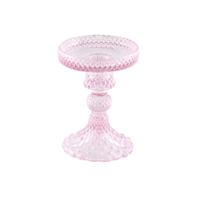Pedestal Lysestage Lyserød