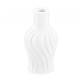 Mini Torsade Vase Hvid