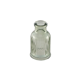 Mini Riflet Glasvase Salviegrøn
