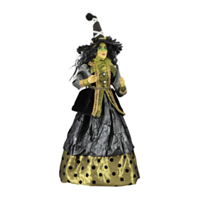 Heks Dukke Figur Grøn