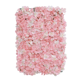 Hortensia Blomstervæg Lyserød