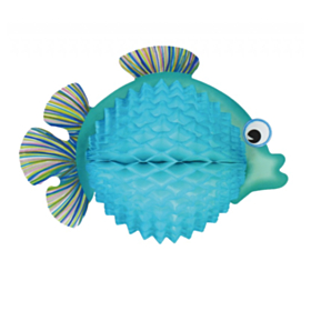 Tropisk Honeycomb Fisk Turkis