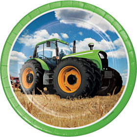 Traktor Middags Paptallerkener