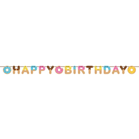 Donut Happy Birthday Guirlande