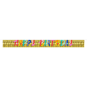 Konfetti Happy Birthday Banner