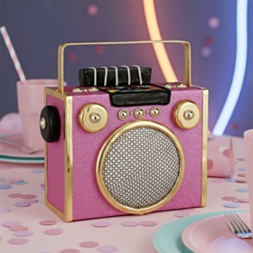 Radio Dekoration Lyserød