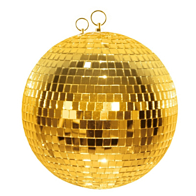 Diskokugle Guld