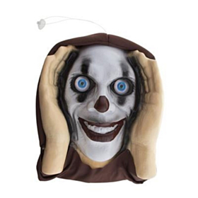 Horror Clown Vinduesdekoration