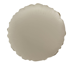 Rund Folieballon Creamy Latte