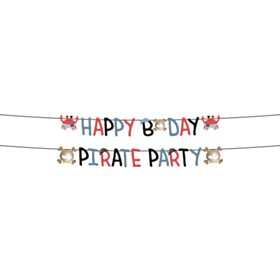 Pirat Happy Bday Guirlande