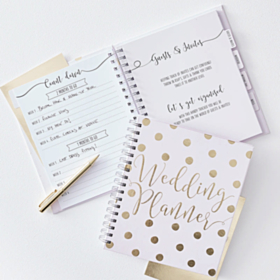 Wedding Planner Bog Guld