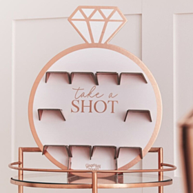 Diamant Shotsvæg Rosaguld