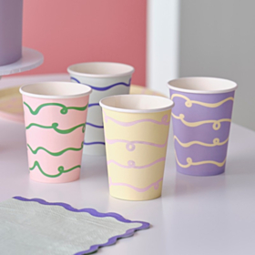 Pastel Bølge Papkrus