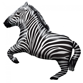 Zebra Folieballon