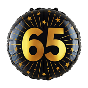65 Års Golden Celebrations Folieballon