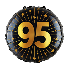 95 Års Golden Celebrations Folieballon