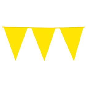 Vimpelguirlande Gul