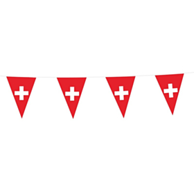 Schweiz Vimpelguirlande