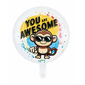 You Are Awesome Abe Folieballon