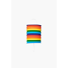 Cylinder Papirlanterne Regnbue