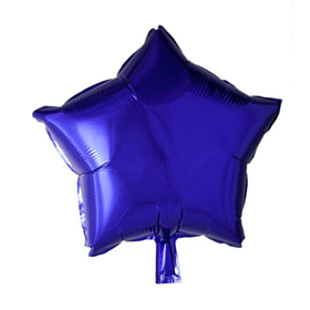 Stjerne Folieballon Lilla