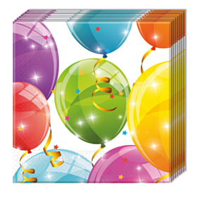 Festballon Servietter