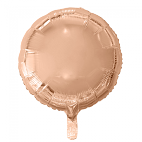 Rund Folieballon Rosaguld