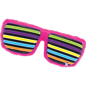 Neon Solbriller Folieballon