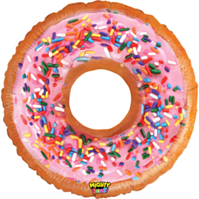 Donut Folieballon Lyserød