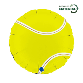 Tennisbold Folieballon Gul