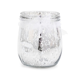 Organza Glasvase Sølv