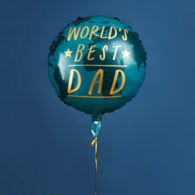World's Best Dad Folieballon