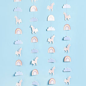 Enchanted Eventyr Unicorn Guirlande