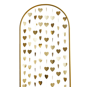 Hjerte Backdrop Guld