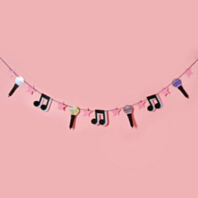 Musical Party Guirlande