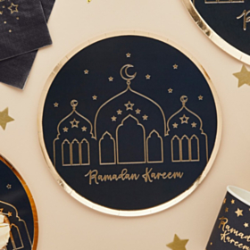 Ramadan Kareem Tallerkener