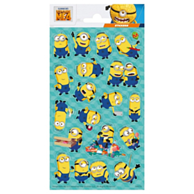 Minions® Glitter Klistermærker