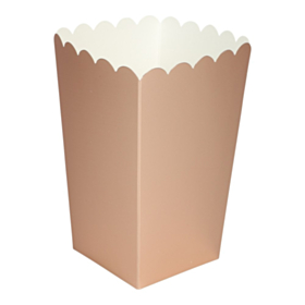 Popcornbægre Rosaguld