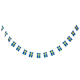 Sverige Flagguirlande