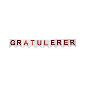 Norsk Gratulerer Banner