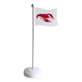 Krebs Bordflag
