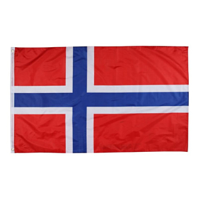 Norsk Flag Stor