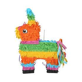 Foldbar Æsel Piñata Regnbue