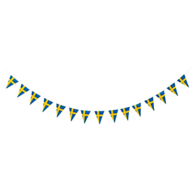Sverige Vimpelguirlande