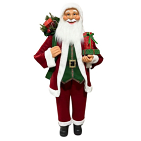 Stående Julemandsfigur