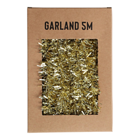 Glitter Juleguirlande Guld