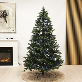 Kunstigt Juletræ LED 180 x 124 cm Klasse A+