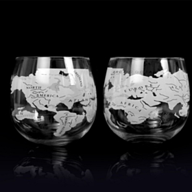 Globe Rocker Glas
