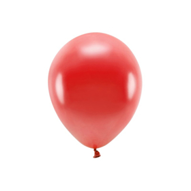 Basic Metalliske Latexballoner Rød